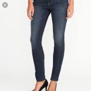 OLD NAVY CURVY SKINNY DARCI JEANS SZ 6L